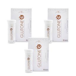 Glutone C Glutathione & Vitamin C Effervescent,  Unflavoured (Pack of 3)  15 tablet(s) -image-4