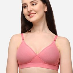 Lenissa Pink T-shirt Bra-Half Coverage Lightly Padded L-124-picture-49