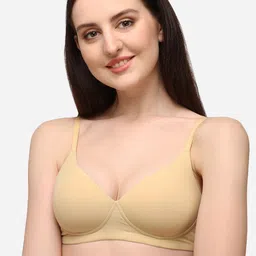 Lenissa Nude-Coloured T-shirt Bra-Half Coverage Lightly Padded L-106-picture-26