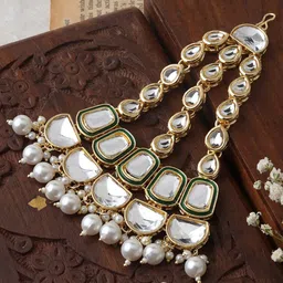 TEEJH Artificial Stones and Beads Studded Jhumar Passa-image-44
