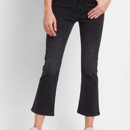 SPYKAR Women Black Elissa Flared High-Rise Jeans-image-25