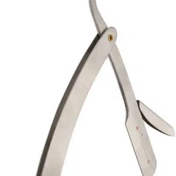 Fully Stainless Steel Shaving Razor Professional Straight, Men & Women-picture-21