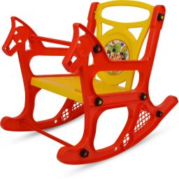 Plastic Rocking Chair-HORSE (Finish Color - RED, DIY(Do-It-Yourself)) Rocker-picture-20