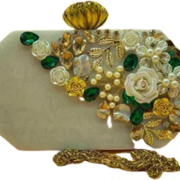 Party White Clutch-image-17