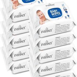 Caring Baby Wet Wipes with lid & Aloe Vera Extract| 72 Pieces|Pack Of 10-6