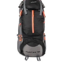 F Gear Unisex Black & Grey Hunter Diamond 75 Litre Rucksack-image-40