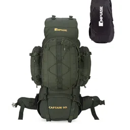 Impulse Green Solid 95 Litres Waterproof Rucksack-1