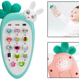 Toy Interactive Rabbit Toy Phone for Kids | Musical Baby Mobile with Lights-22