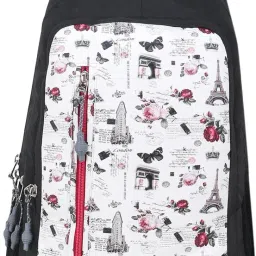 Small 14 L Laptop Backpack DC Stylish Trending Ladies School College Girls Student Travel Bag-image-7