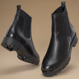 Women's Chelsea Boots | Ankle-Length, Elastic Fit & Casual Comfort Boots For Women-image-77