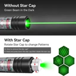 Naveeshathings Powerful Laser Light Disco Pointer Pen Laser Beam with different Pattern image 3