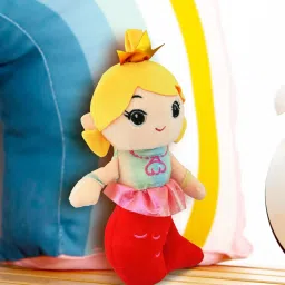 Mermaid Soft Doll Stuffed Plush Animal Smiling Toy- 30 mm-image-21