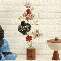 vedas Metal Multicolour Knightsbridge Flower Table Decor-picture-23