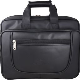 Men Black Messenger Bag - Extra Spacious-image-29