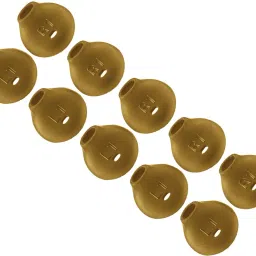 QWEEZER (5 Pair) for s6 Samsung level u ear buds cover brown /golden In The Ear Silicone replacement In The Ear Headphone Cushion-image-17