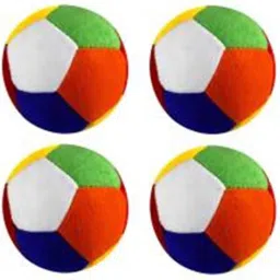 Soft Toy Ball(Combo of 8)- 9 cm-21