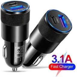 3.1 Amp Qualcomm Certified Turbo Car Charger-12