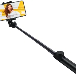 TrustShip ™ 2 in 1 Mobile Mini Tripod Bluetooth Selfie Stick | Q01 Mobile Tripod Cum Stand And Adjustable 101 Cm Height Selfie Stick Q01 model Tripod image 4
