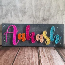 String Art Personalised Nameplate image 2