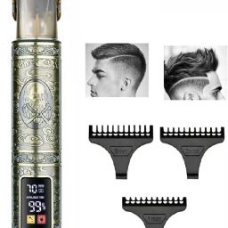 DALING PROFESSIONAL Hair Trimmer Professional Grooming Kit for Men Rechargeable LED Display Trimmer 120 min Runtime 4 Length Settings-image-21