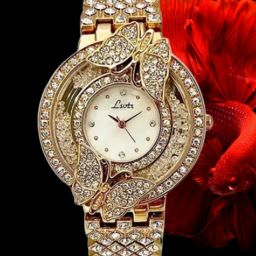 Analog Watch - For Girls BUTTERFLY GOLDEN 046-image-69