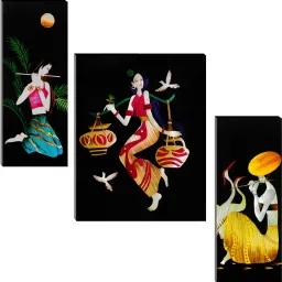 Indianara Figurative Modern MDF Art Digital Reprint 12 inch x 18 inch Painting-image-43