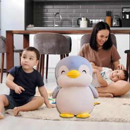 penguin Soft Toy Cute & Huggable Plush Toy for Kids - 30 cm-image-13