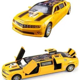 1:24 Alloy Pull Back Cars Lengthened Comalo Die Cast Metal Car Model-picture-6