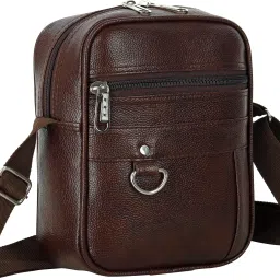 Brown Men Sling Bag brown sling bag for mens - mini-image-100