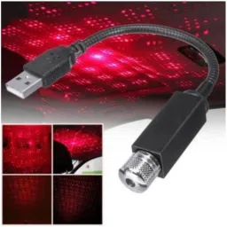 LifoDora -GB347-Star Fancy Light Star Decoration Laser Light Flexible USB Night Lamp(RED)-24