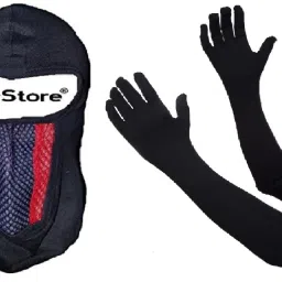 1Pc Mask and 1Pair Gloves Combo-12