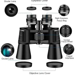 JGG Jain Gift Gallery 20x50 Power View Powerful Prism Good Binoculars-image-90