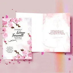 Extending Warm Farewell and Wishing a Great Future Greeting Card for Farewell Greeting Card-18