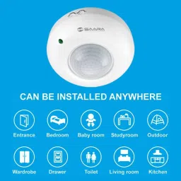 Servotech PIR 360 Degree Motion Sensor Switch For Lighting Pack of 2 Smart Sensor Light image 4