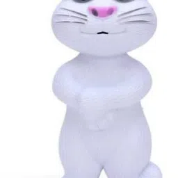 Tom Cat Talking with Wonderful Voice Recording, Musical Toys, Talk Back First hot Toy for Kids (multicolor)WHITE-8