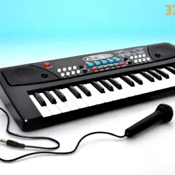 X64 Keys Piano Toy with Microphone, USB Power Cable & Sound Recording Best Birthday Gift for Boys and Girls Musical Instruments Analog Digital Piano-image-53