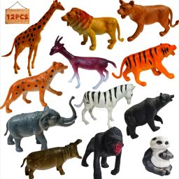 Animal Figure Toy Set of 12 Pcs-image-56