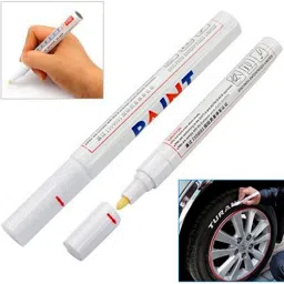 Permanent Paint Marker Pen - White Color - Oil based ink, Write on any surface-30