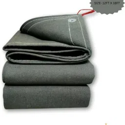 Canvas Tarpaulin 12x18ft – 610 GSM Heavy Duty Waterproof Cover Tent - For Outdoor use, tent, farm equipment, construction sites, and rain protection-image-28