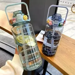 Transparent Water Bottle 2000 ml Water Bottle-image-94