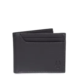 WildHorn Men Charcoal Grey Leather Wallet-27