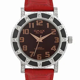 Omax Women Metallic Brown Dial Watch-image-62