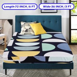 Zippered Single Size Breathable Mattress Cover-image-78
