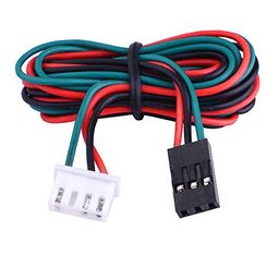 REES52 Mechanical Endstop Switch Ramps 1.4 Module Limit Switch for RepRap Mendel 3D Printer with 3pin 70cm cable- End Stop Limit Switch- End Stop Button For 3d Printer- Pack of 4 image 5