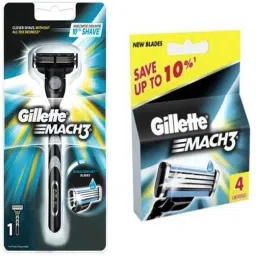 Mach 3 Cartridges With Razor (5 Cartridges + Razor Handle), Men-6