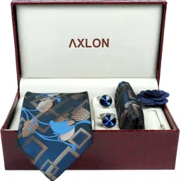 AXLON Silk Cufflink & Tie Pin Set-image-27