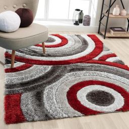 Multicolor Polyester Carpet-4