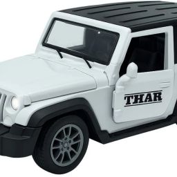 Present Die-Cast Thar SUV Toy Car with Light & Music – 1:36 Scale, Pull Back-image-27