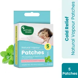 Natural Vapour Patches For Kids, Quick Relief from Runny Nose & Nasal Congestion Manual Nasal Aspirator-image-12