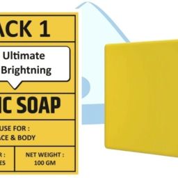 PACK OF 1 | Kojic Acid Brightening Soap for Glowing Skin 100g/-image-77